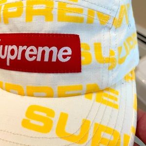 Supreme reflective camp cap